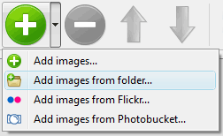 Add Images To Gallery : Looping Slideshow Menu Code