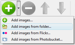 Add Images To Gallery : Slideshow Softwares